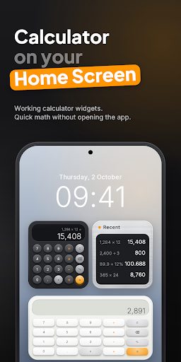 Calculator Widget: Home Screen screenshot