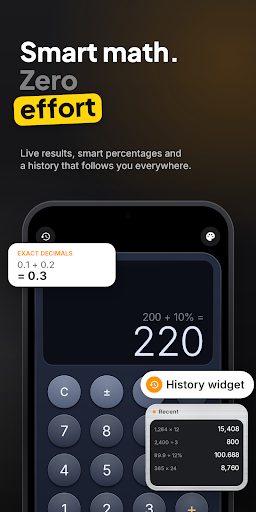 Calculator Widget: Home Screen screenshot