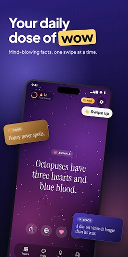 Daily Facts: Learn & Quiz screenshot