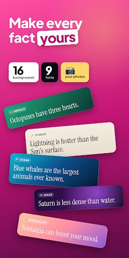 Daily Facts: Learn & Quiz screenshot