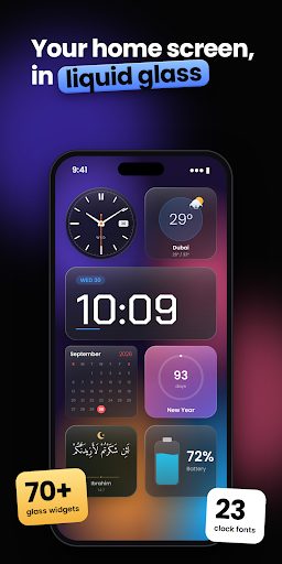 Glass Widget: AOD screenshot