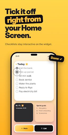 Sticky Notes: Notes Widget screenshot