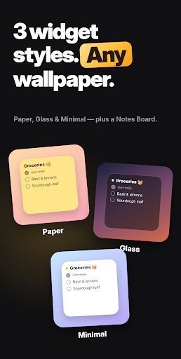Sticky Notes: Notes Widget screenshot